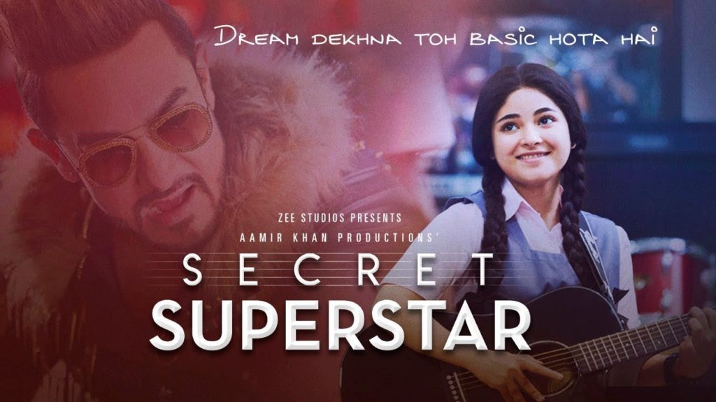 secret superstar indian Movie Poster