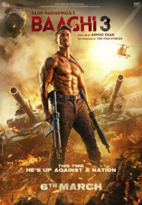 Baaghi 3 Indian movie poster