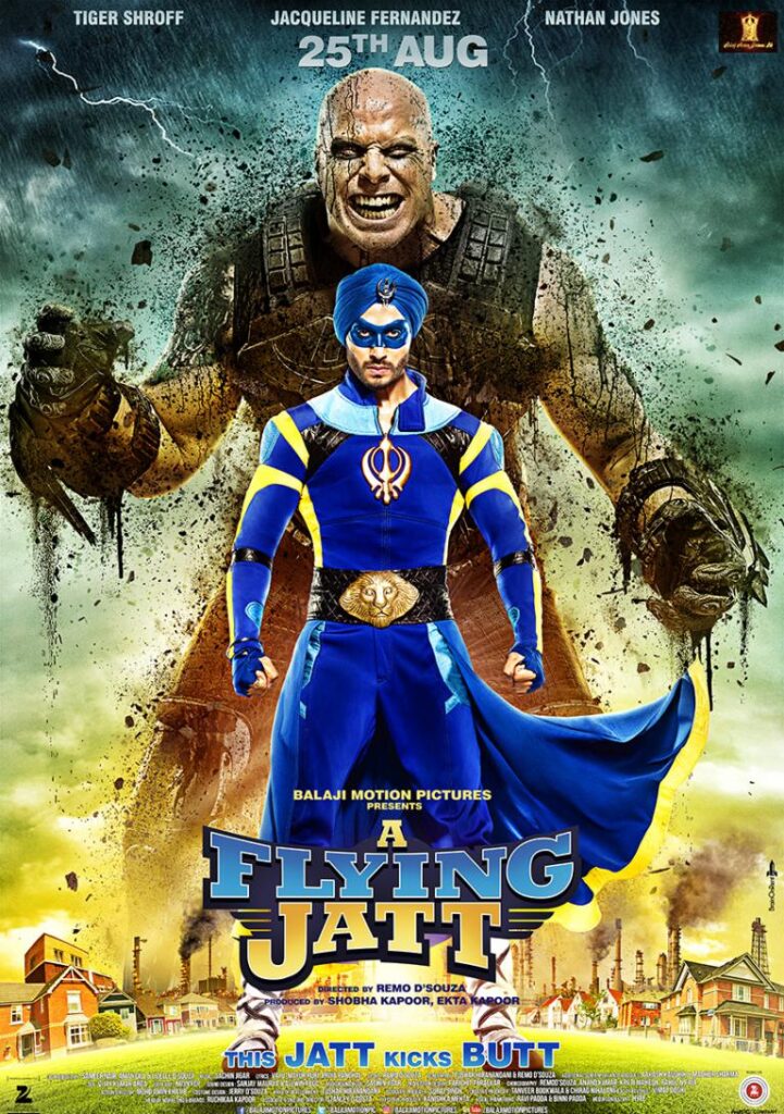 A Flying Jatt indian Movie Poster