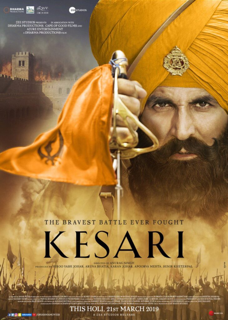 Kesari indian Movie Poster