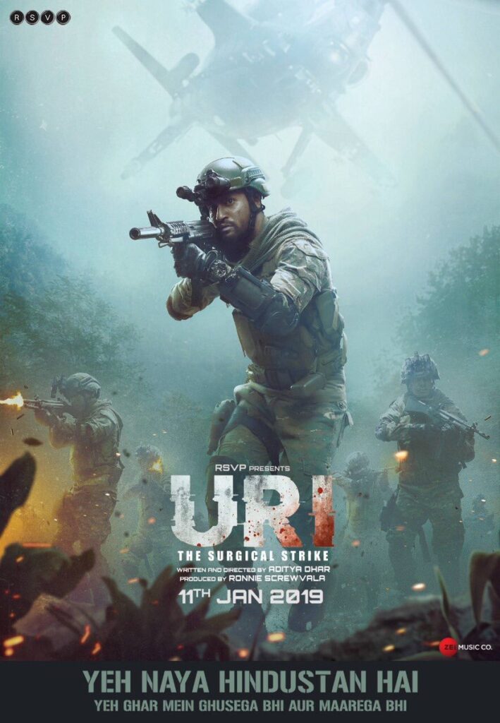 Uri The Surgical Strike indian Movie Poster